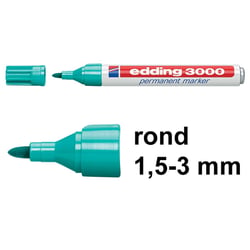 Permanent marker edding 3000 1,5-3mm tu/ds10