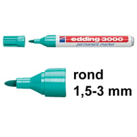 Permanent marker edding 3000 1,5-3mm tu/ds10