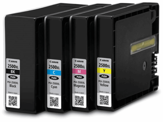 Inkjet Canon PGI-2500X multipack B/C/M/Y artikel afbeelding