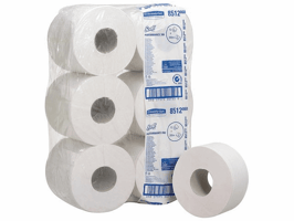 Scott® Toiletpapier Jumbo toilettissue rollen (doos 12 rollen)