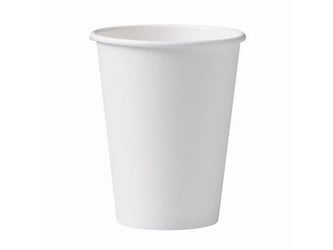 CONPAX Koffiebekers Wit Karton 250ml (doos 20 x 50 stuks)