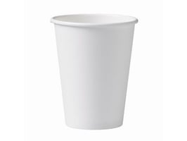 CONPAX Koffiebekers Wit Karton 250ml (doos 20 x 50 stuks)
