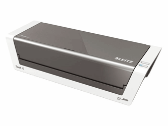 Leitz iLAM Touch 2 A3 lamineermachine, glanzend wit, antraciet, 80-250 µ artikel afbeelding
