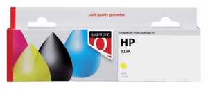 Inkcartridge Quantore HP F6T79AE 913A geel