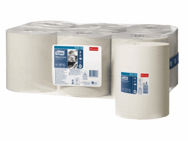 Poetspapier Tork M2 Advanced 1-laags 275m wit 100134