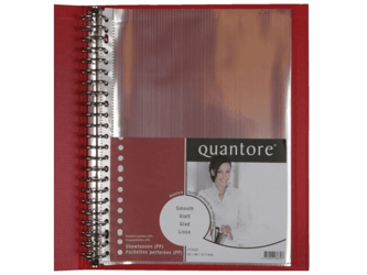 SHOWTAS QUANTORE A4 23RINGS PP 0.11 GLAD artikel afbeelding