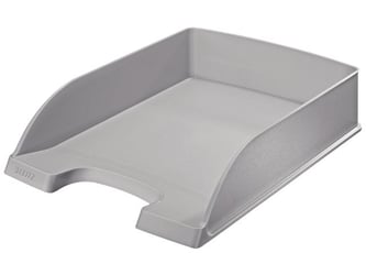 Leitz Plus Brievenbak, Polystyreen, 255 × 70 × 357 mm, Grijs artikel afbeelding