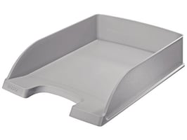 Leitz Plus Brievenbak, Polystyreen, 255 × 70 × 357 mm, Grijs