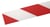 Vloermarkeringstape DURALINE 50mmx30m rood-wit