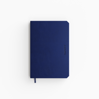 Notitieboek de KEMPEN Silence 110x160mm lijn 160 pagina's 90gr donkerblauw