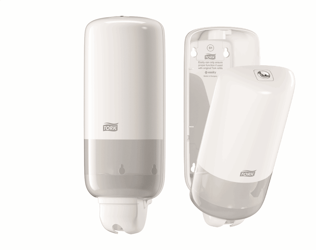 Tork Vloeibare Zeep Dispenser Kunststof Wit S1 nr. 560000 artikel afbeelding