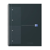 Spiraalblok Oxford International Notebook A4+ ruit 5X5mm zwart