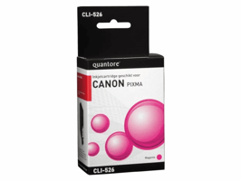 Inktcartridge Quantore alternatief tbv Canon CLI-526 rood