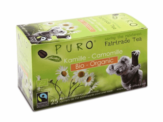 Thee Puro fairtrade kamille bio/pk6x25 artikel afbeelding