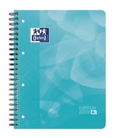Projectboek Oxford School A4+ 4-gaats lijn 120vel aqua