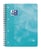 Projectboek Oxford School A4+ 4-gaats lijn 120vel aqua