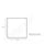 Servet gerecycled/ongebleekt 33x33cm ¼ vouw double point