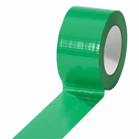 Textiellint, gekleurd, dikte 165 µm lengte 50 m, breedte 50 mm, VE = 18 rollen groen
