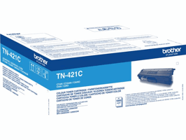 Brother TN421C Toner, single pack, cyaan