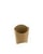 FSC® kraft/PLA frites scoop cup 90x132x130mm