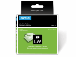 Dymo 1983173 LW-adresetiketten, 28 x 89 mm