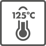 Temperature 125°C