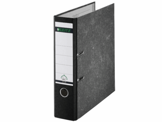 Leitz Ordner wolkenmarmer Rugbreedte 80 mm, zwart artikel afbeelding