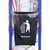 Racksack® inhoud 160 l, motief restafval blauw/transparant