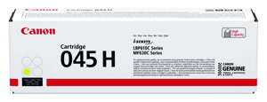 TONERCARTRIDGE CANON 045H 2.2K GEEL artikel afbeelding