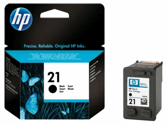 INKCARTRIDGE HP 21 C9351A ZWART  artikel afbeelding