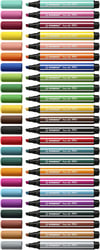 Viltstift STABILO Pen 68 Max Arty etui à 24 kleuren