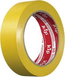 KIP 315 PVC-masking tape 30mm x 33m, glad geel artikel afbeelding