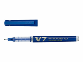 Pilot Begreen Rolschrijver Hi-Tecpoint V7 0,4 mm, blauw artikel afbeelding