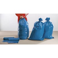 Zak voor zwaar afval LDPE, 120 l b x h = 700x1100 mm (Materiaaldikte: 200 µm; Staffel: 1 Pak à 100 Stuks)