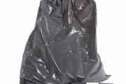 Huisvuilsets. Materiaal LDPE. Breedte 65 cm x Lengte 75+5 cm. Inhoud 65 liter. Kleur Grijs. Verpakt per 20 rol á 10 zakken