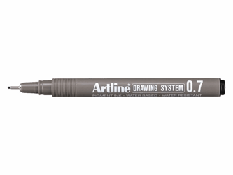 FINELINER ARTLINE TECHNISCH 0.7MM ZWART artikel afbeelding