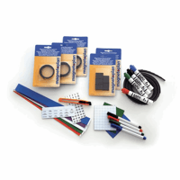 Toebehorenset 1 voor jaarplanner MANAGER magneten, markers, magneetband, U-vormige profielen met etiketten, cutter