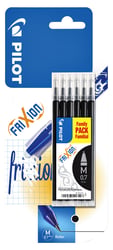 Rollerpenvulling PILOT Frixion zwart 0.35mm blister à 6 stuks artikel afbeelding