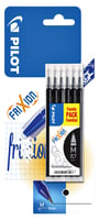 Rollerpenvulling PILOT Frixion zwart 0.35mm blister à 6 stuks
