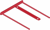 Bankers Box Bundelbeugel, Rood (doos 100 stuks) artikel afbeelding