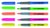 Markeerstift Bic brite liner grip oranje