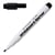 Whiteboardmarker 2mm m/wisdop zw/pk5