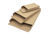 Brievenbusdoos A6 met zijklep, 155x110x26mm binnenmaat, bruin