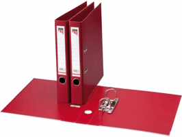 Ordner Quantore A4 50mm PP donkerrood