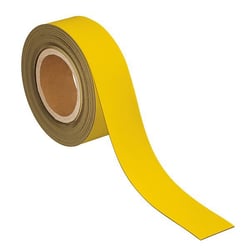 Markeringstape, magneethoudend l x b = 10000x50 mm, VE = 2 stuks geel