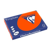 Papier CF A3 120g kardinaalrood/pk250v