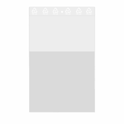 Ldpe Kangoeroezakken 150x200mm transparant 50my