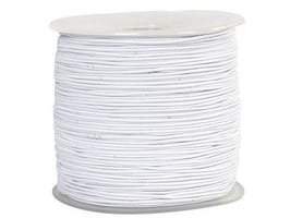Creotime Koord elastisch 1mm wit/rl250m (rol 250 meter)