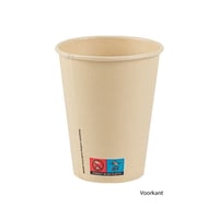 Bamboe karton/PLA milkshakebeker 12oz/360ml SUP