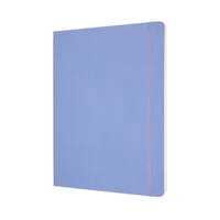 Notitieboek Moleskine XL 190x250mm blanco soft cover hydrangea blue